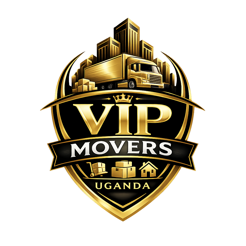 VIP Movers Uganda logo design